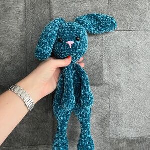 Bunny Snuggler | Handmade Crochet Stuffed Animal